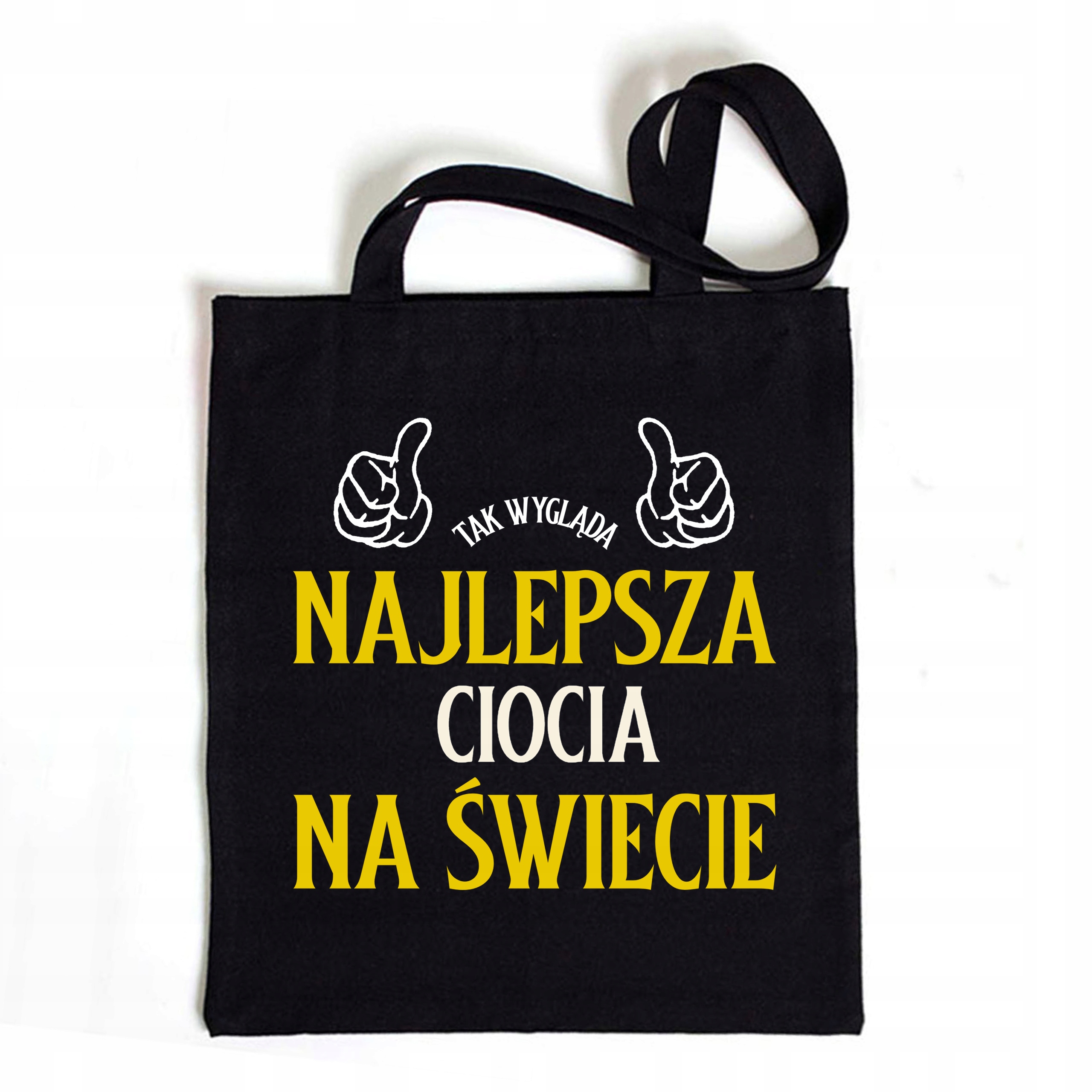 PREZENT DLA CIOCI NAJLEPSZA CIOCIA TORBA NA ZAKUPY
