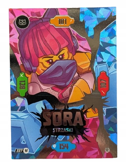 Karta Lego Ninjago (Dragon Storm) Seria 11 Numer 227 Sora Strzask!