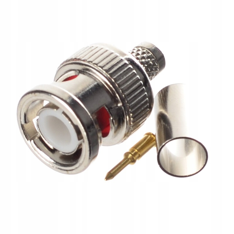 WTYK BNC RG 59 ZACISKANY NA KABEL