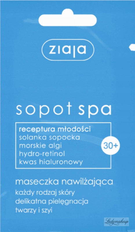 

Ziaja Sopot Spa Maseczka nawilżająca, 7ml