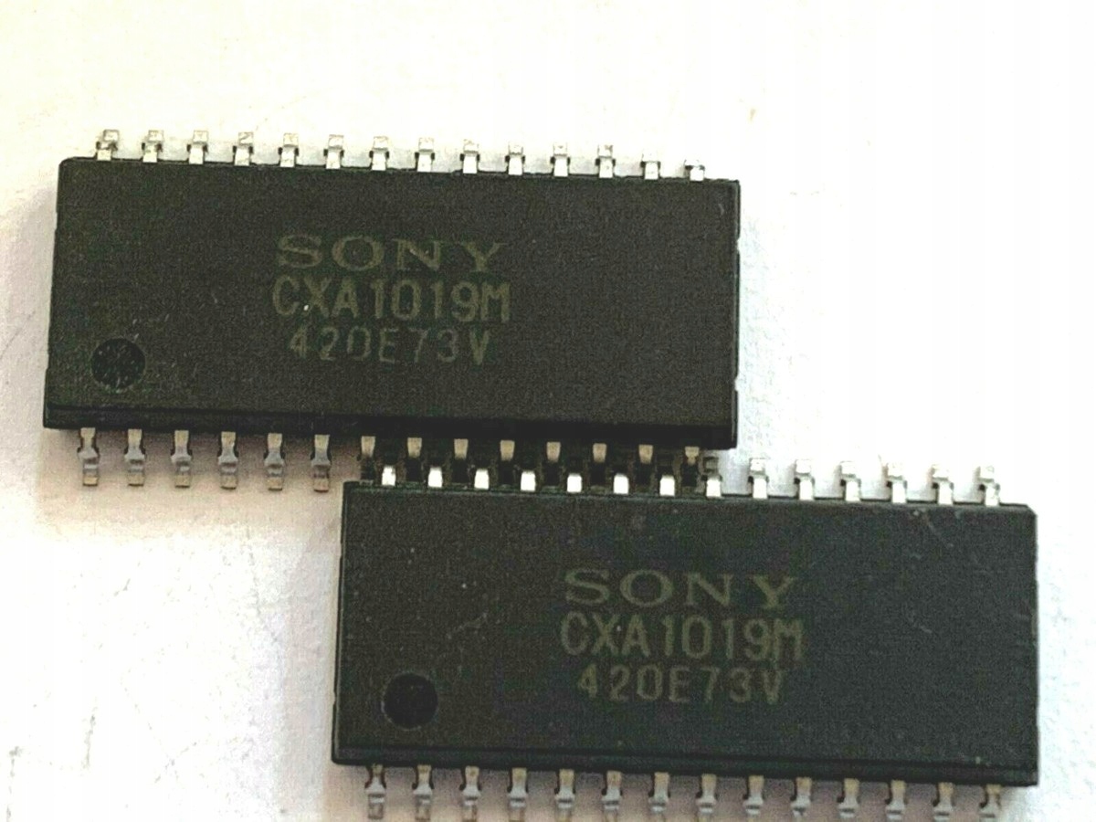 CXA1019M CXA 1019M ИНТЕГРАЛЬНАЯ СХЕМА SONY JAPAN