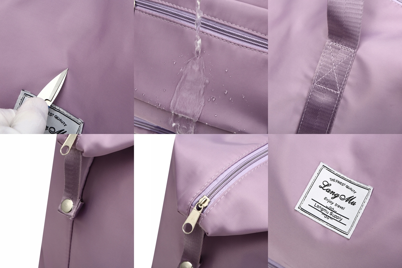 TORBA SPORTOWA TRENINGOWA NA PLAŻĘ DAMSKA MĘSKA UNIWERSALNA PODRÓŻNA FIT Materiał dominujący poliester