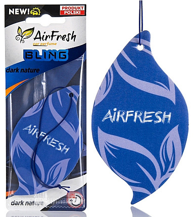 

Zapach samochodowy zawieszka AirFresh Dark Nature