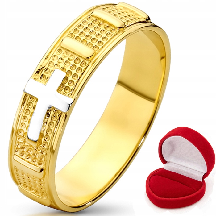 Okazały Złoty Różaniec Obrączka 333 8K r 22