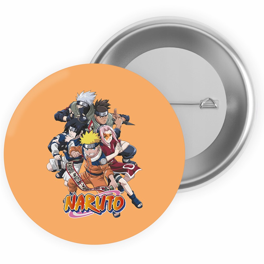 

Przypinka button pin Naruto orange M