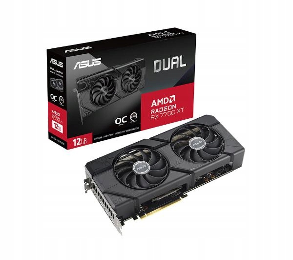 Karta graficzna ASUS Radeon RX 7700 XT DUAL 12 GB