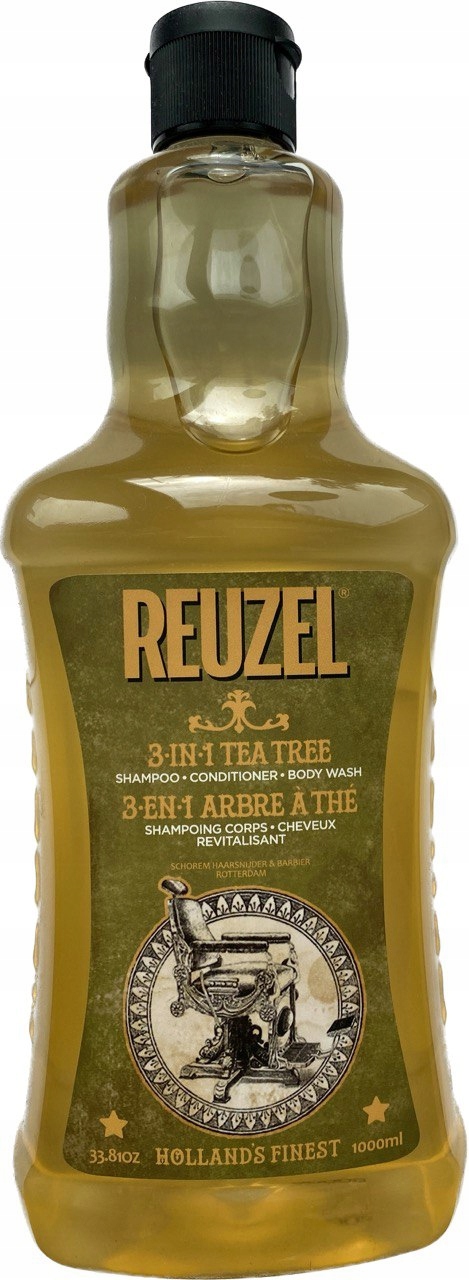 Reuzel Tea Tree Sprchový gel, šampon, kondicionér