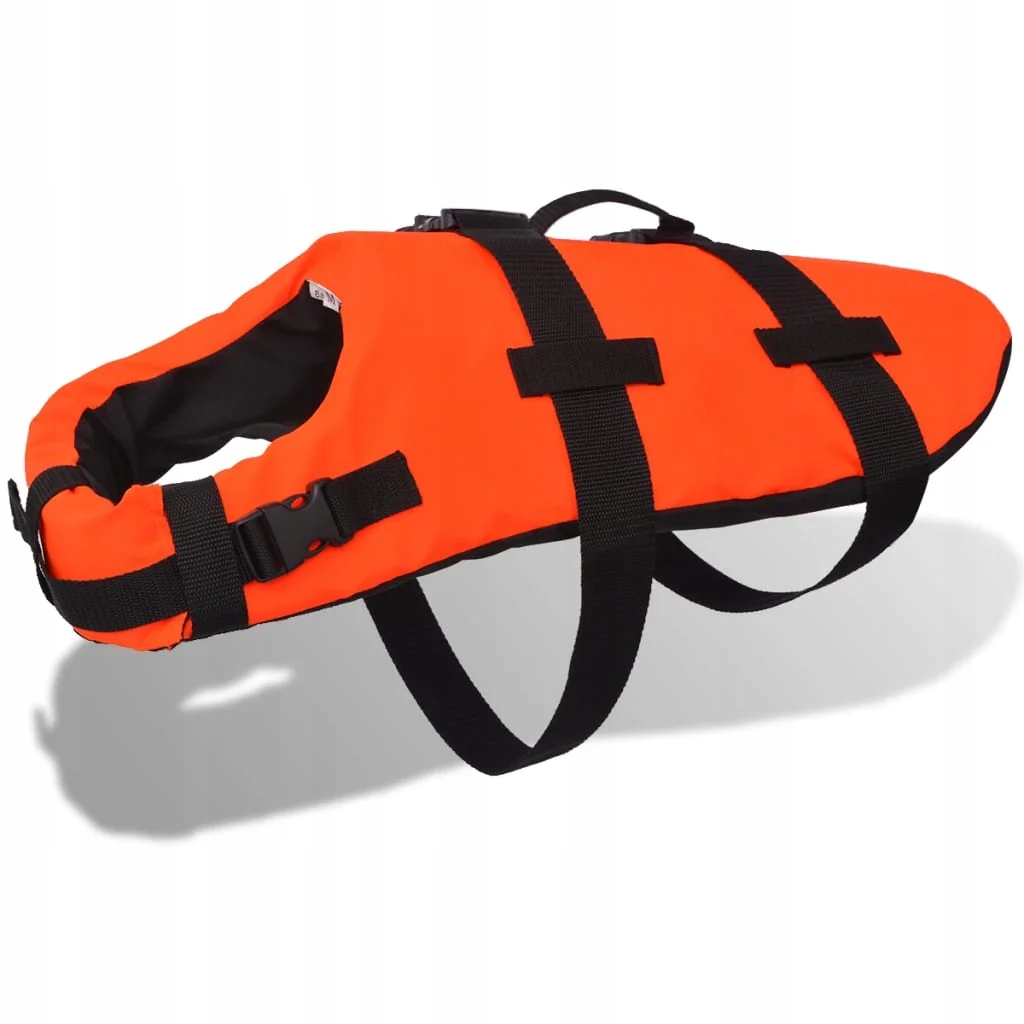 Levně Plovací záchranná vesta pro psa M oranžová