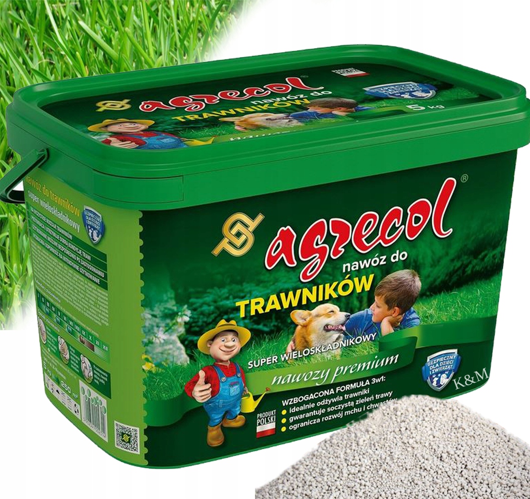 

Nawóz Do Trawników Wieloskładnikowy 10kg Agrecol