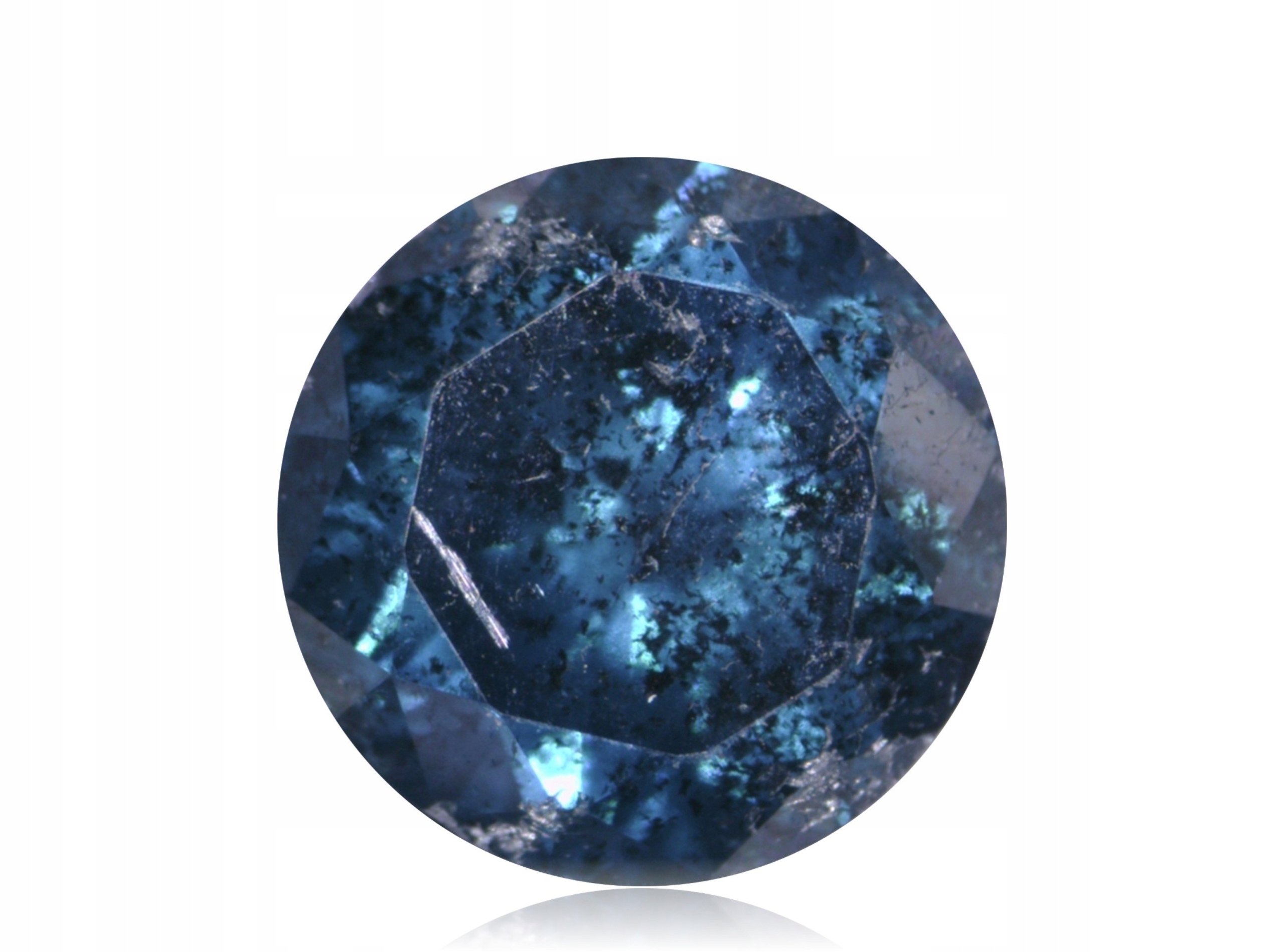 Diamant 0.18ct Modrý Briliant I3 eCertifikát Wbd