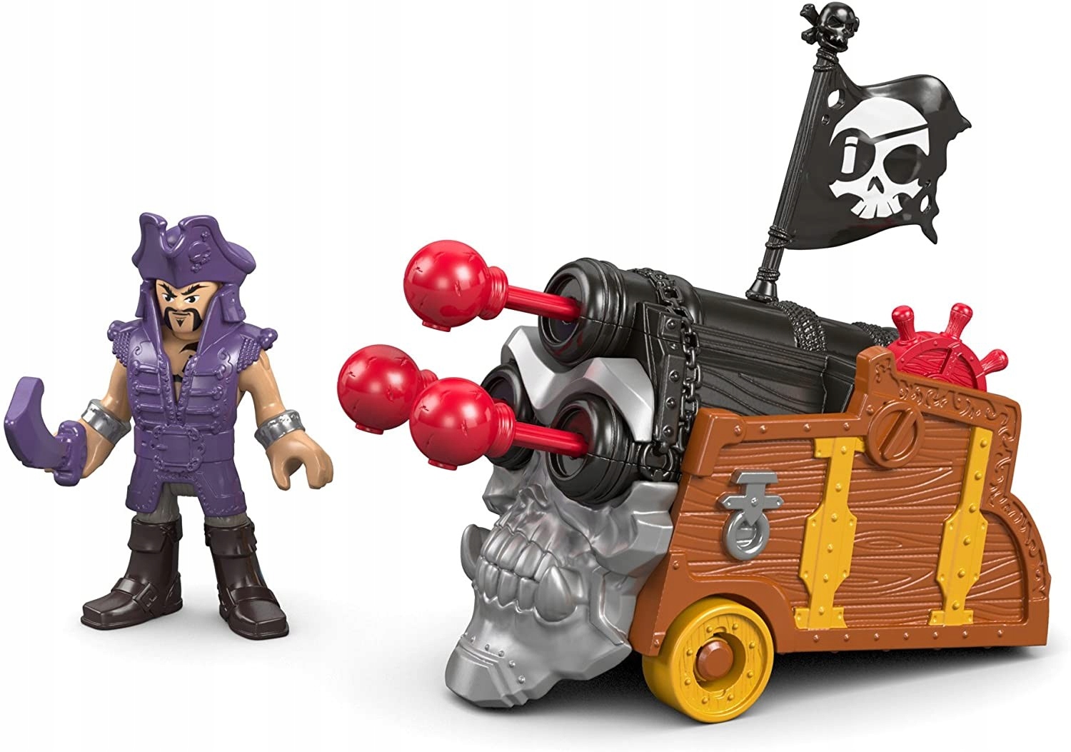 

Imaginext Figurka Pirat Davey Jones Armata DHH74