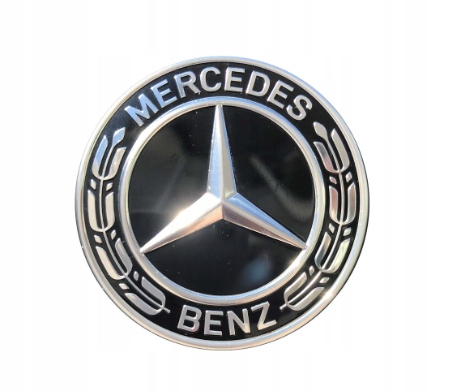 Značka Emblém Hviezda Mercedes S Maskou Čierna A0008176203
