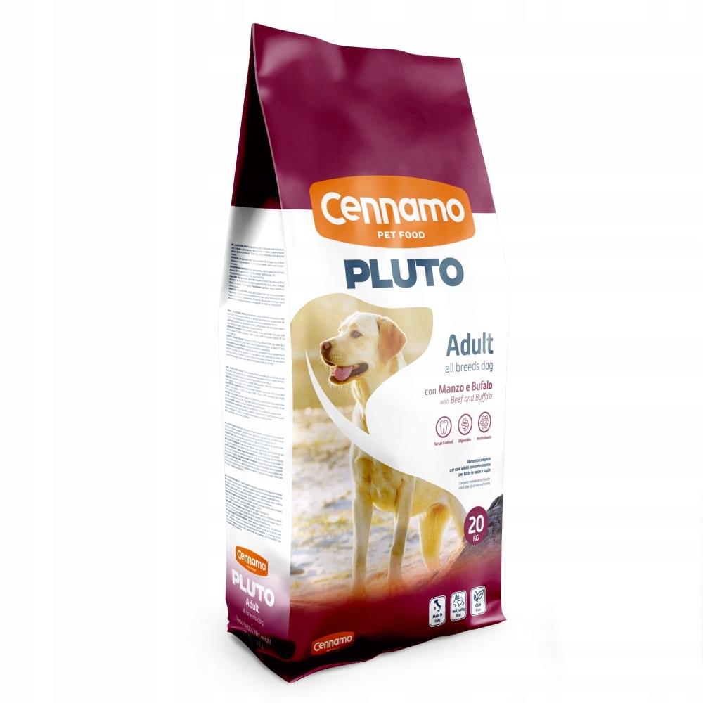Pluto Dospělý Hovězí Pes 20 Kg * Cennamo *