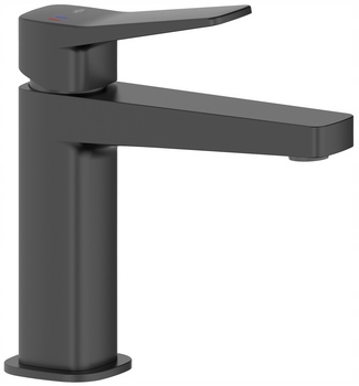 Kfa Umývadlová Batéria S Vypúšťačom Klik-klak Malaga, Čierna