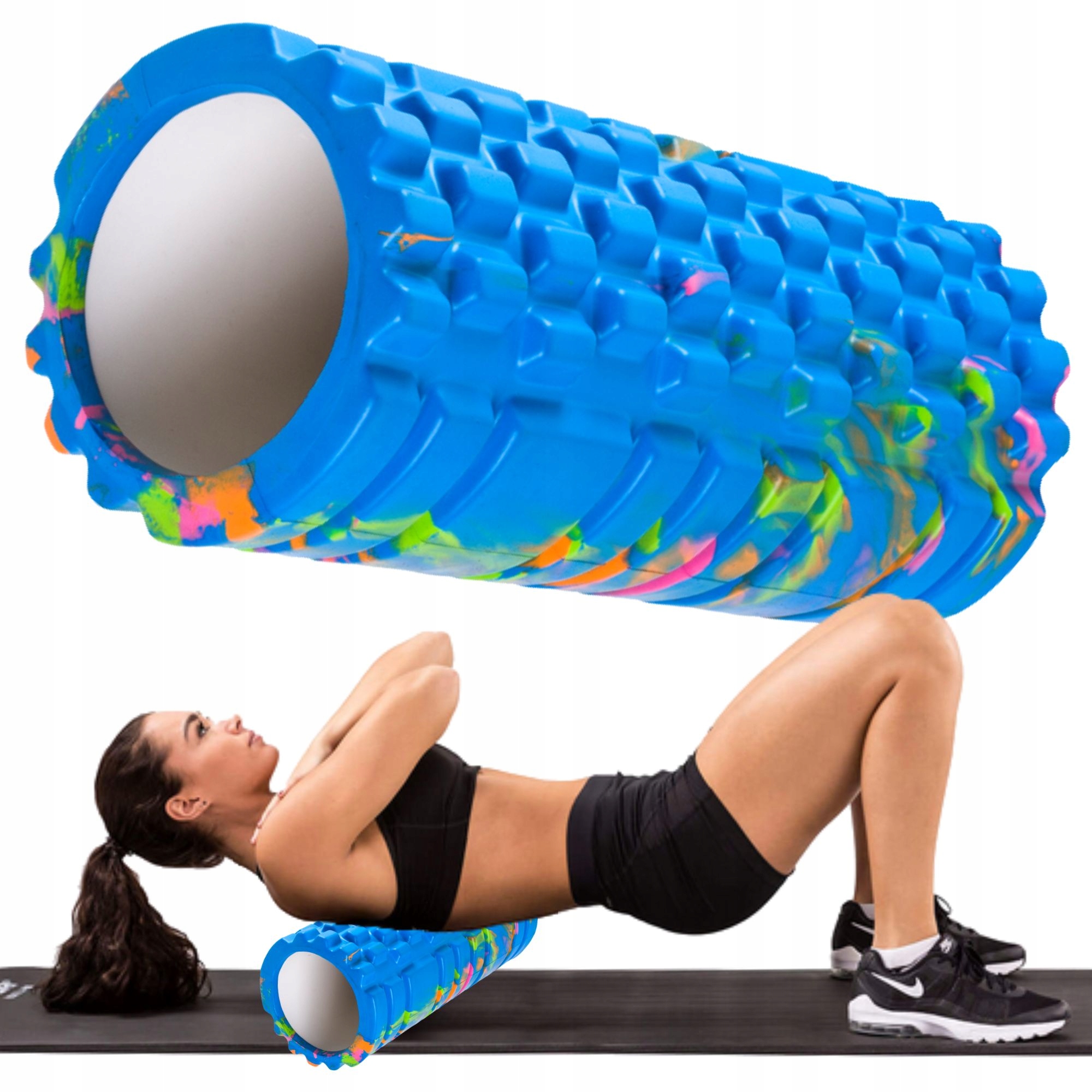 

Duży Roller Wałek Do Rolowania Masażu Z Wypustkami