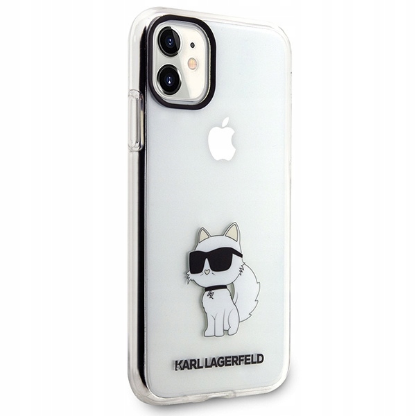 ETUI DO IPHONE 11 - KARL LAGERFELD CHOUPETTE, CASE Typ plecki