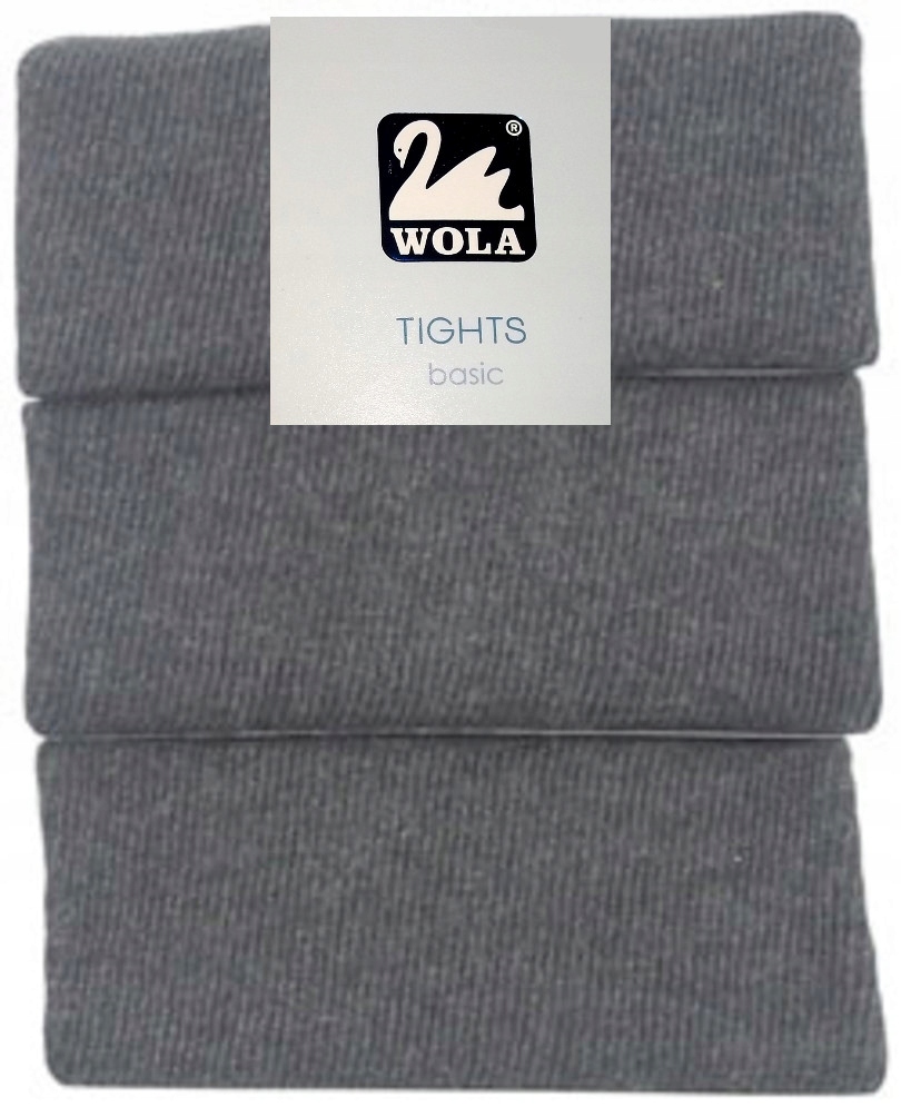

Rajstopy Wola Tights gładkie 116-122 grafit melanż
