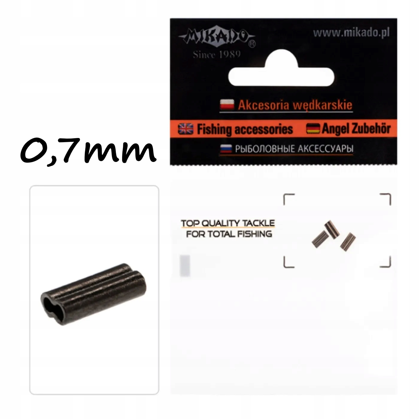 Tulejka Zaciskowa Podwójna 20x 0.7mm Mikado