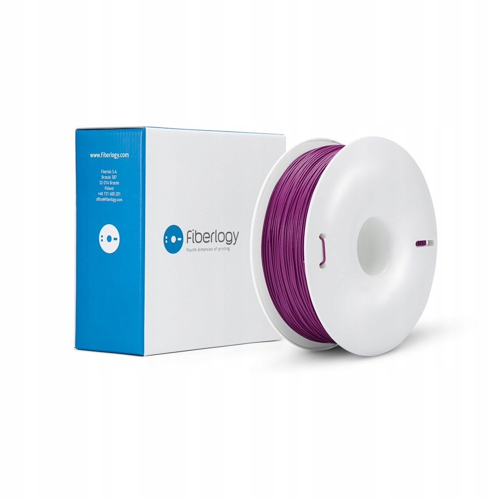 Filament FiberFlex 40D Purple 1,75 mm 0,85 kg pro 3D tiskárnu