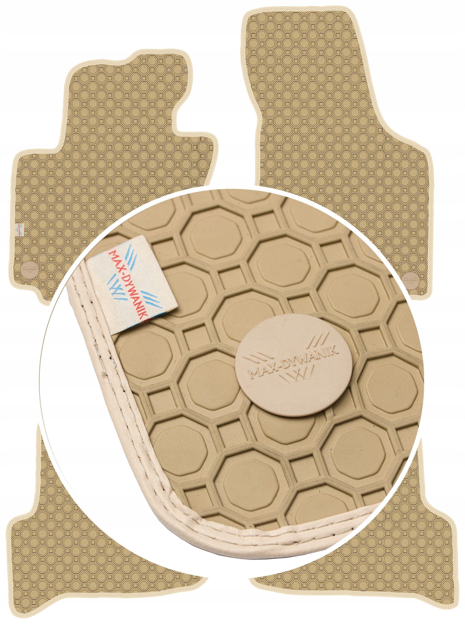 Vw Golf Plus 2005-2014 Koberce Béžové