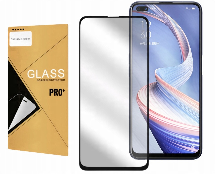 

Szkło Hartowane Full Glue 5D 9H Do Oppo Reno 4 Z