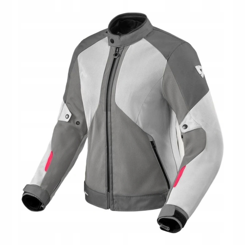 Dámska motocyklová bunda Revit Torque 3 H2O Lady Grey/pink šedá ružová