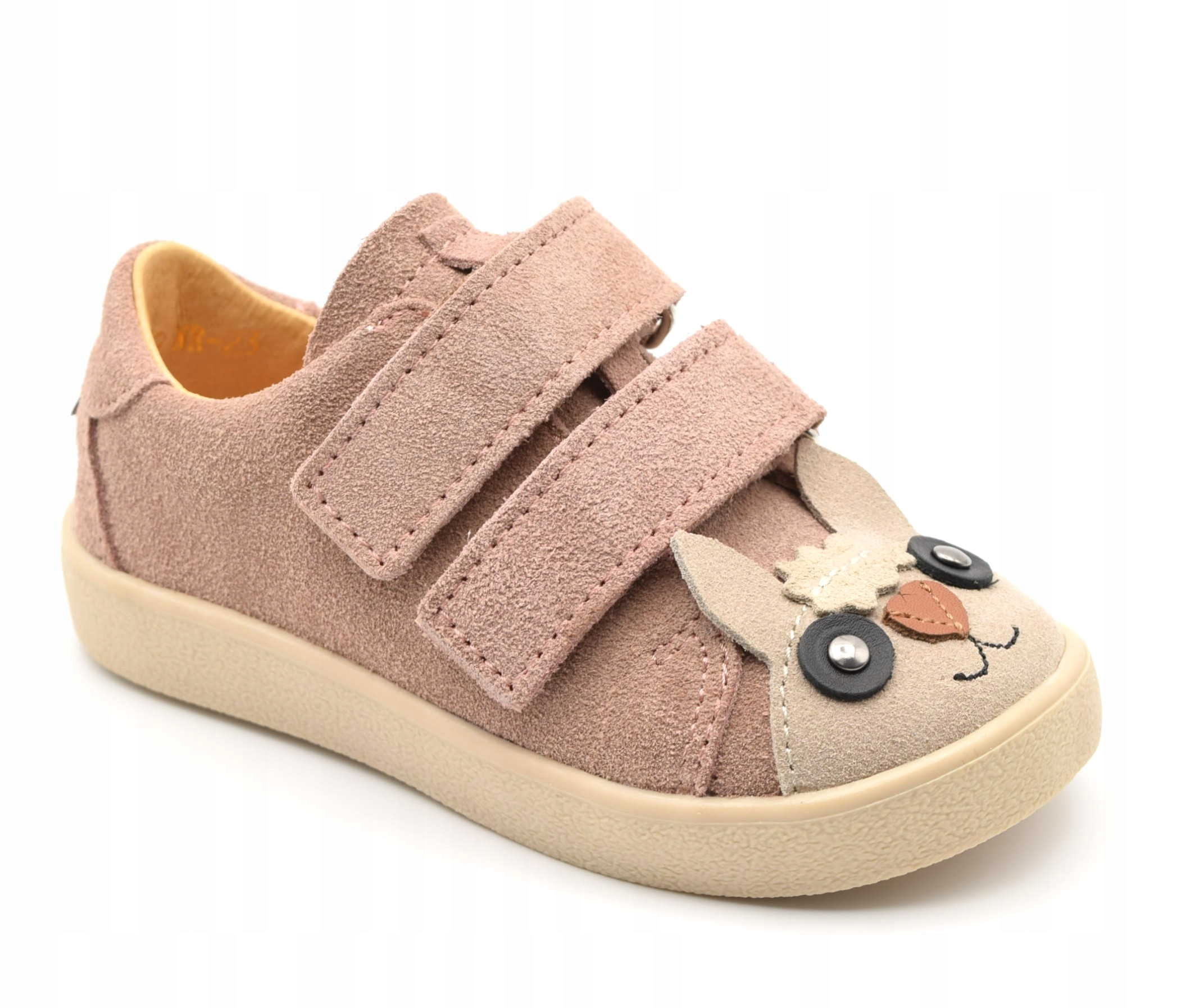 Mrugała Wiosenne Półbuty Dziecięce Lekkie Buty Na Rzepy 3180/6-42 r 22
