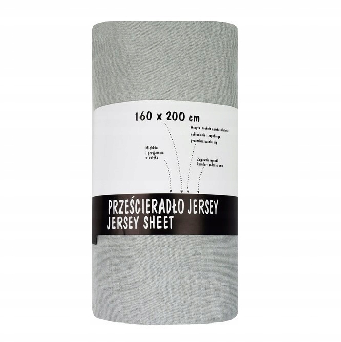 

Prześcieradło Jersey 160X200 Z Gumką Cenowy