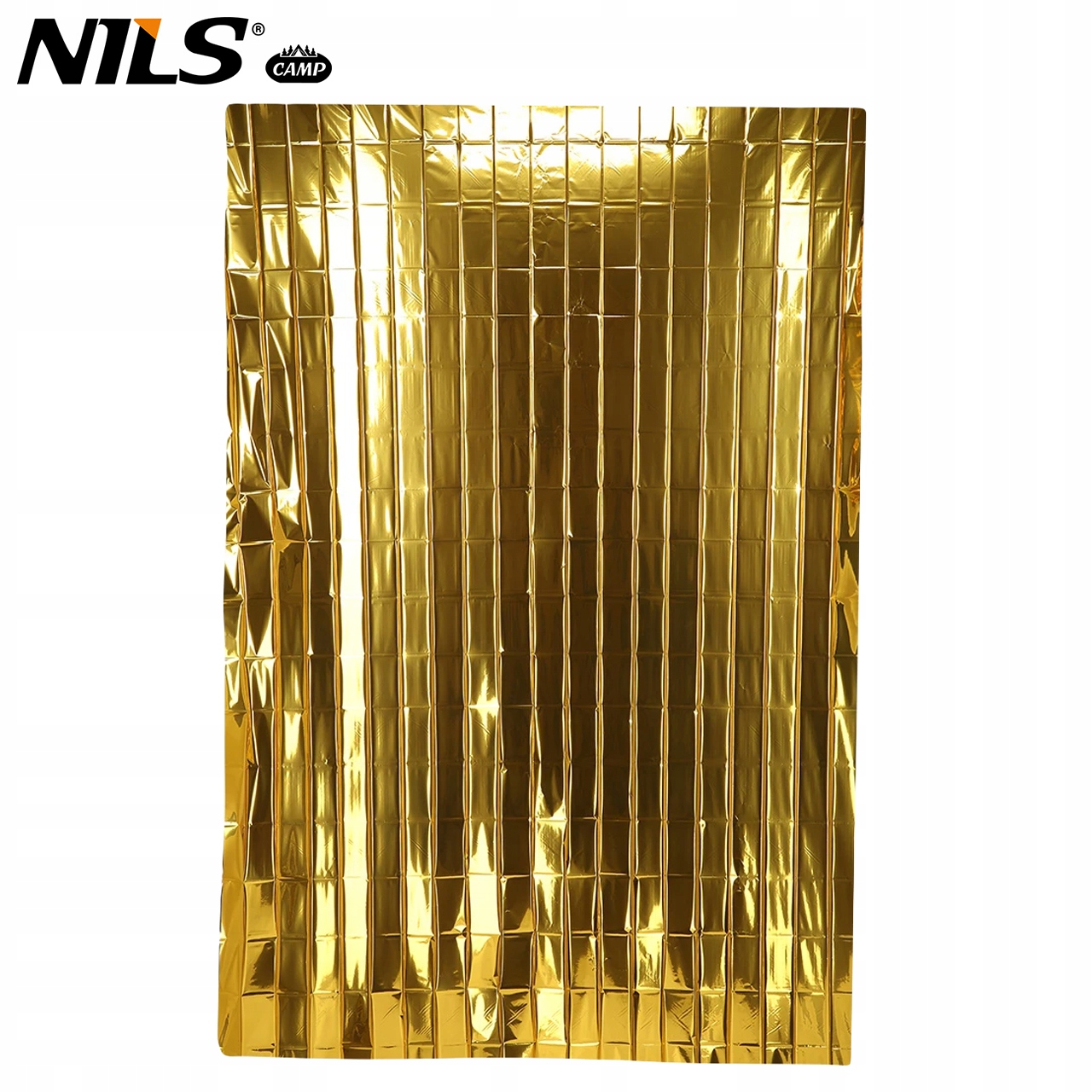 KOC TERMICZNY RATUNKOWY FOLIA ŻYCIA NRC 210X160 cm NILS SREBRNO ZŁOTA Kod producenta NC1778