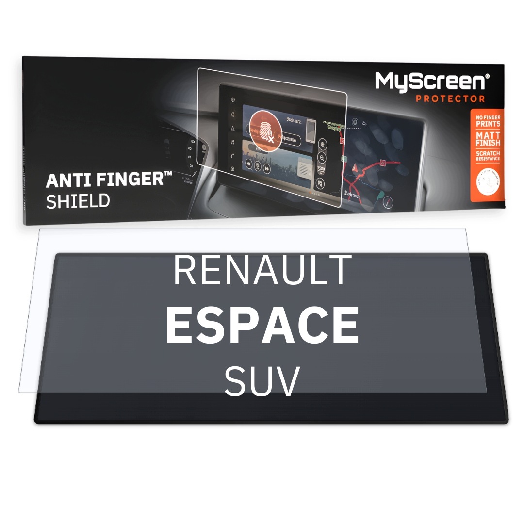 Fólie pro Renault Espace E-Tech Esprit Alpine Suv 2024 Hodiny 12,3"