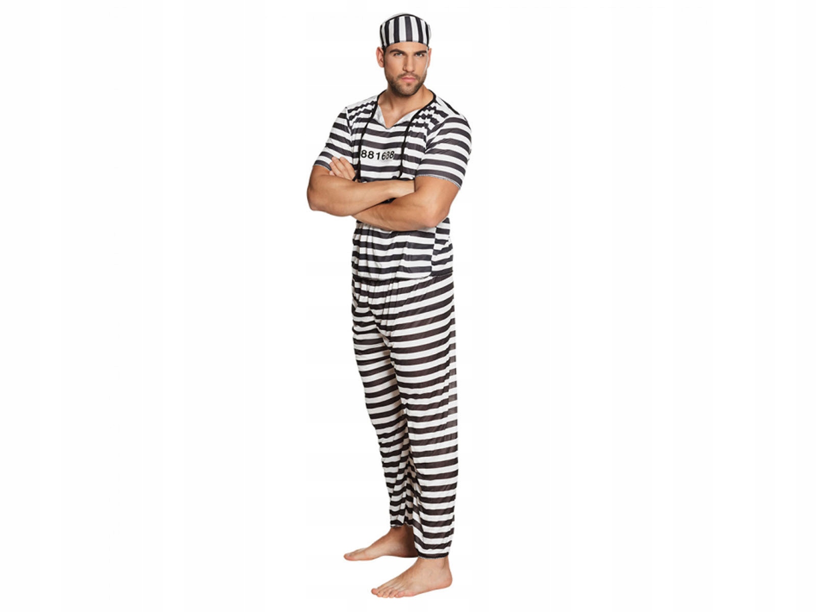 Vězeňský kostým M/L Karneval Kostým