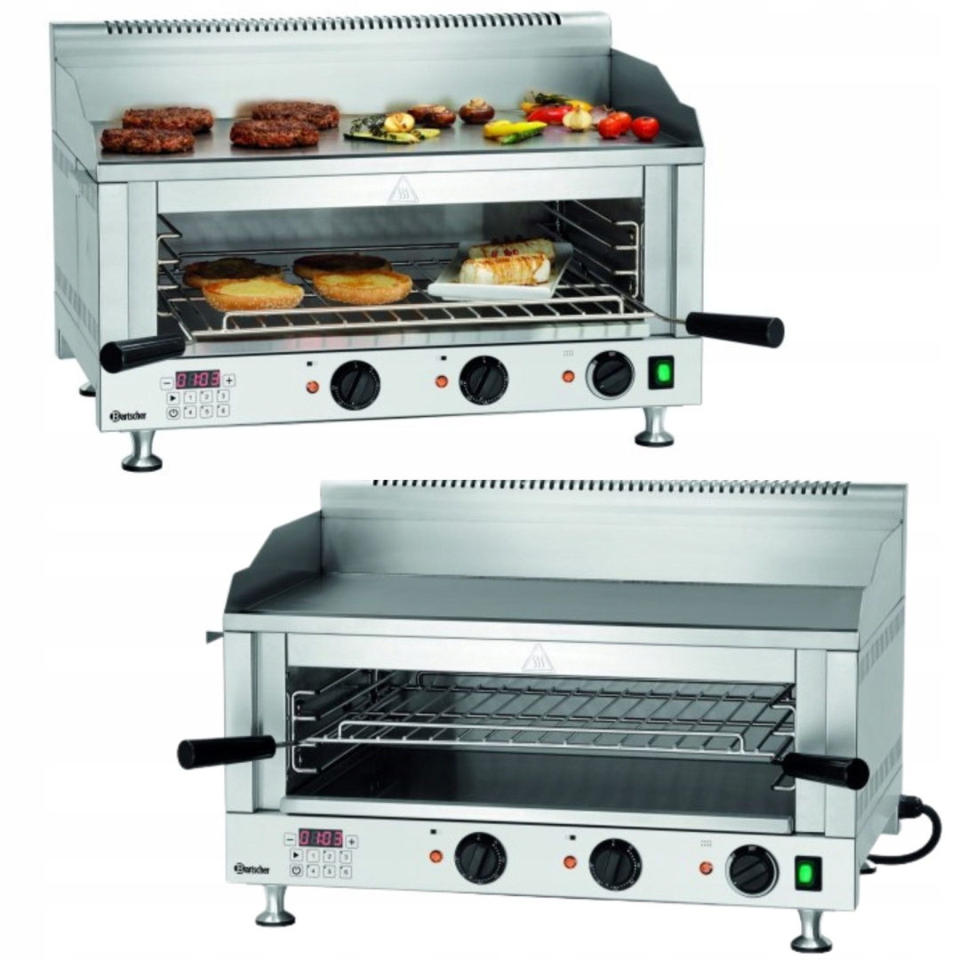 Opařovač Grilů Salamander Bartscher Gastronomický 2v1 Deska 70x30 cm
