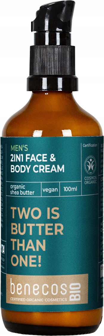 

benecosBIO Man Krem 2w1 do twarzy/ciała Masło Shea