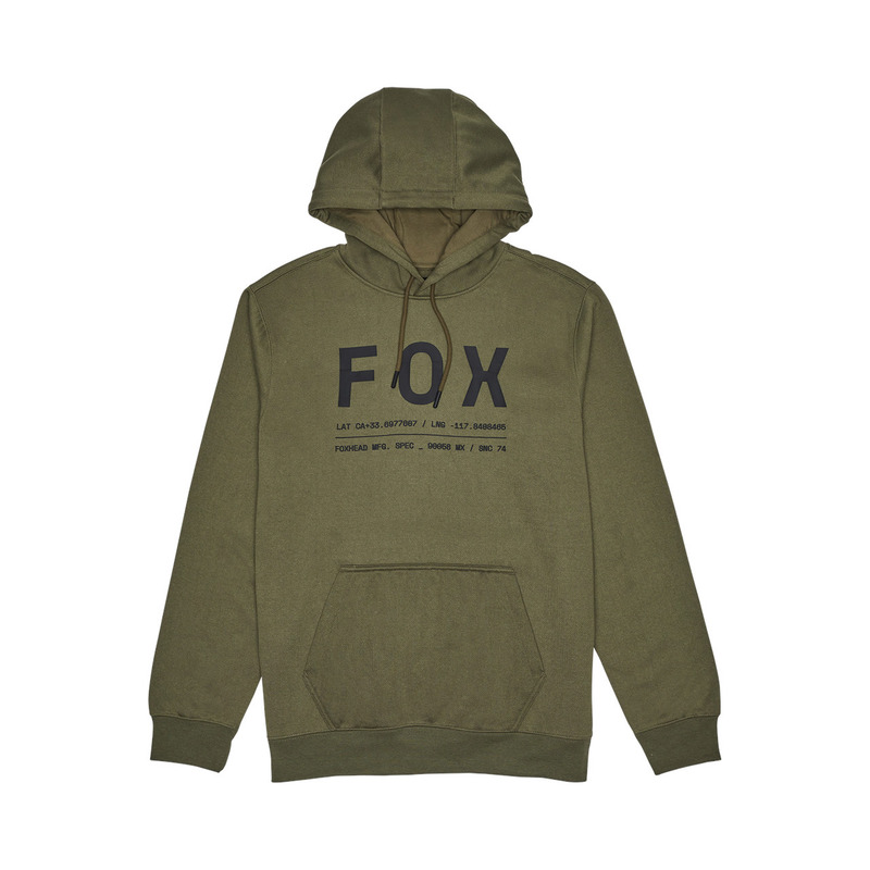 Mikina S Kapucí Fox Nonstop Olive Green L