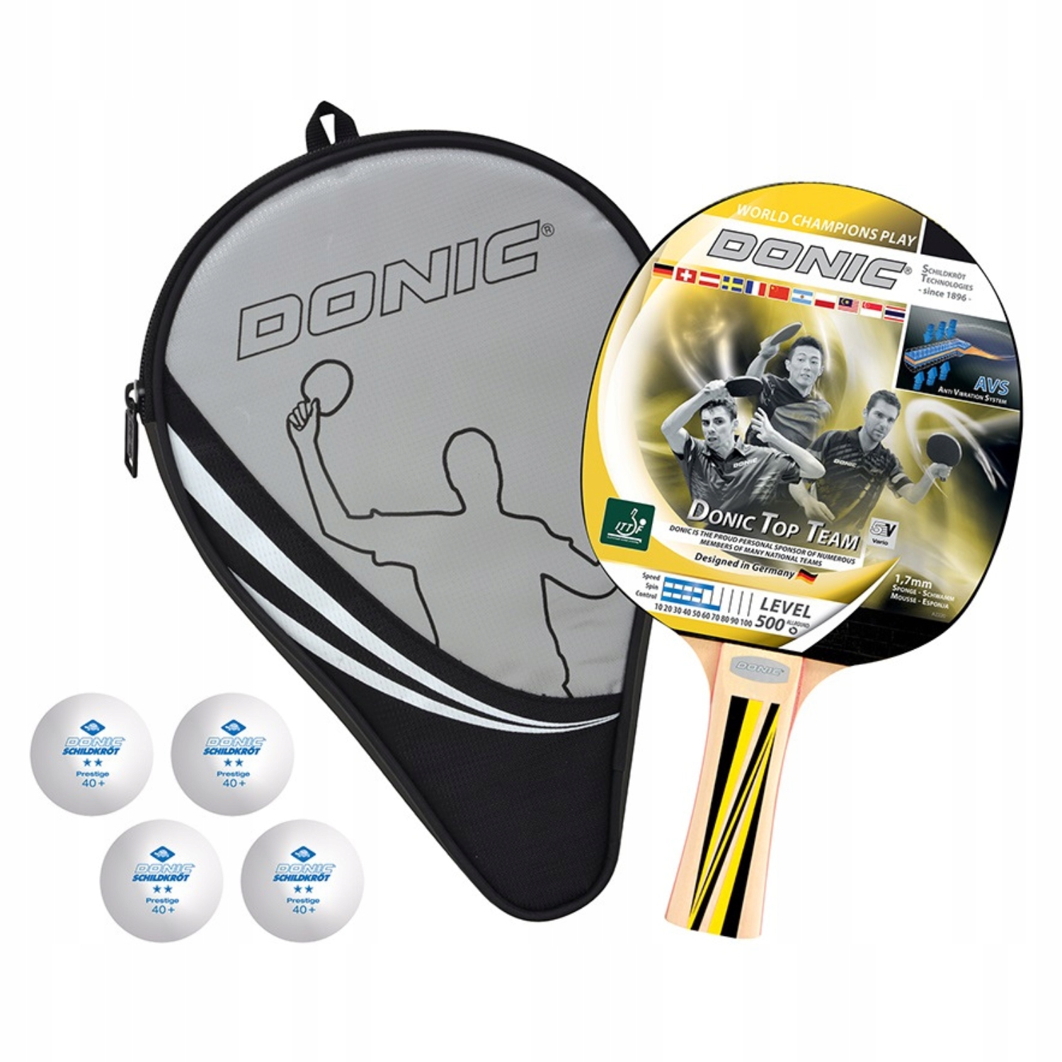 Rakietka do Tenisa Stołowego Ping Ponga Donic Top Team 500
