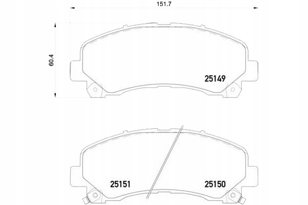Brembo Brzdové Destičky Isuzu D-max 08- Přední Asistent řidiče #28