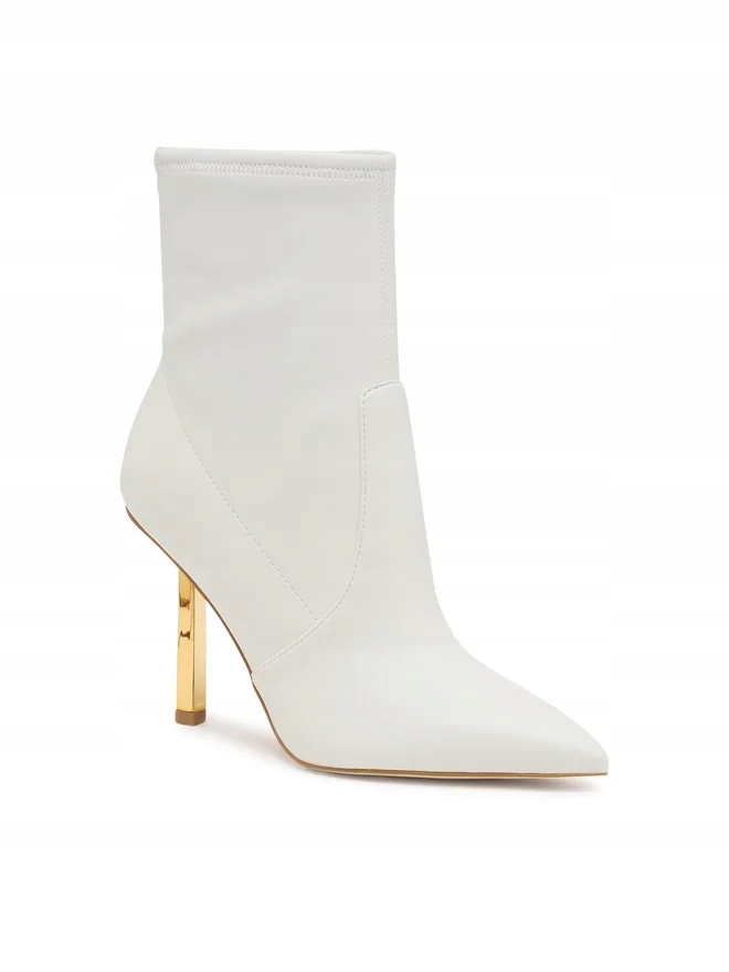 Dámské kotníkové boty kožené Kotníkové Boty boty Guess Cidni FL7CDN ELE10 Bílé vel. 40