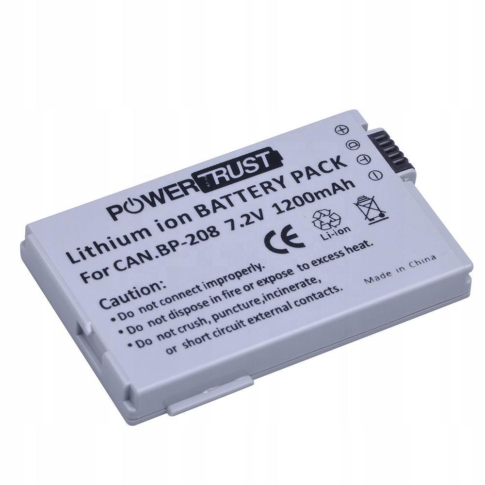 BATERIA do CANON BP-208 BP208 DC100 MVX450 DC19