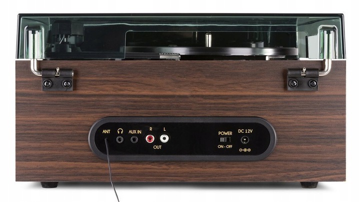 Retro GRAMOFON+ winyl BT USB FM AUX CD STEREO Marka Fenton