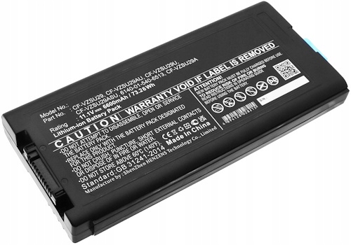 Bateria CF-VZSU29 CF-VZSU29U 11,1V Do Panasonic Toughbook CF-29 CF-51 CF-52