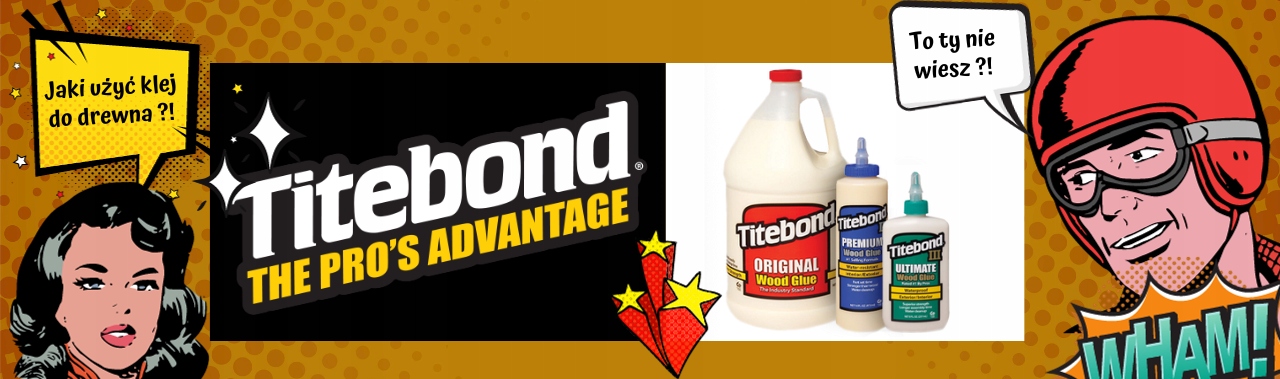 KLEJ DO DREWNA SKÓRY LAMINATU TKANIN D2 Titebond Original 946ml WEWNĄTRZ Kod producenta Original 946