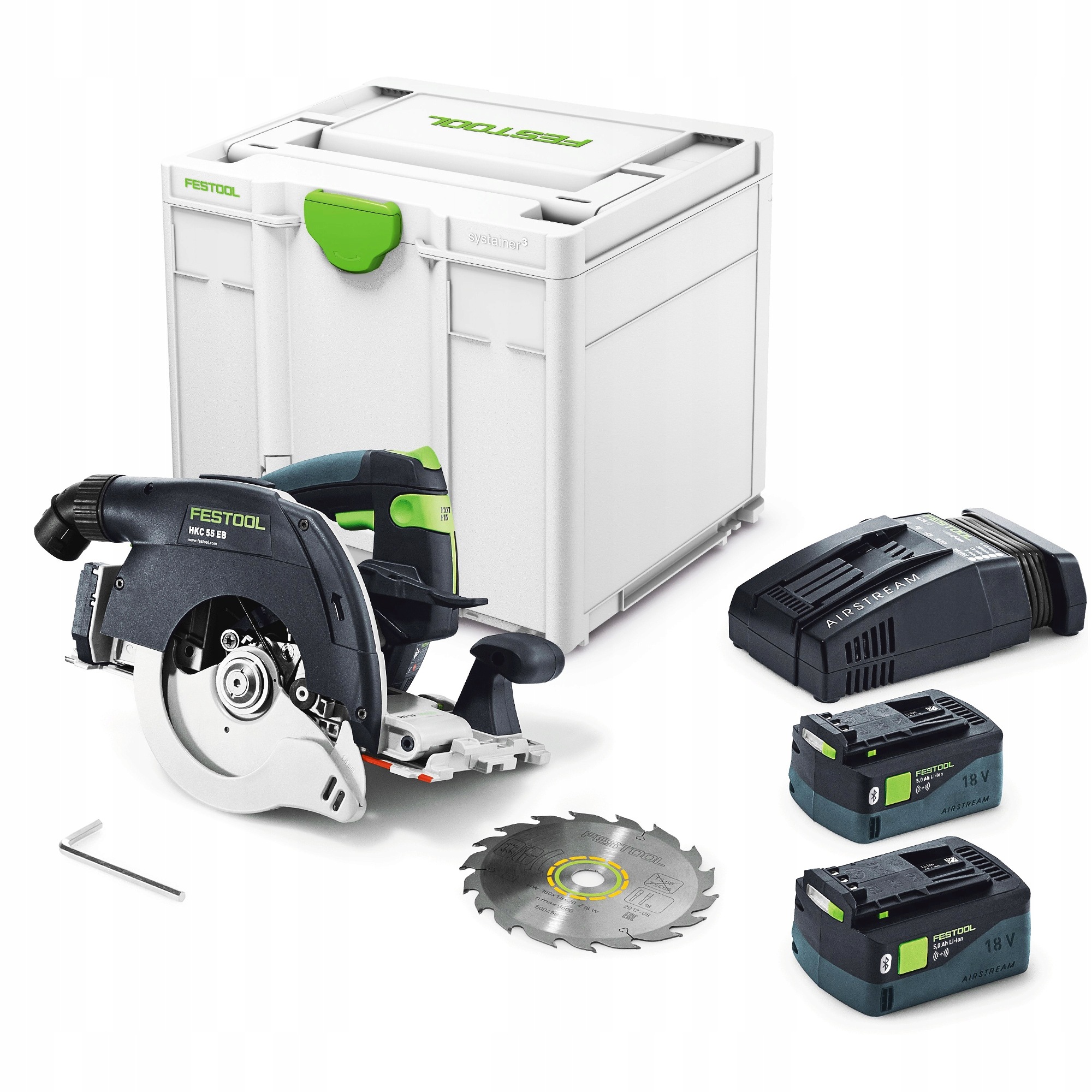 Pilarka Tarczowa Akumulatorowa Hkc 55 5,0 EBI-Plus-SCA Piła Festool 160 18V