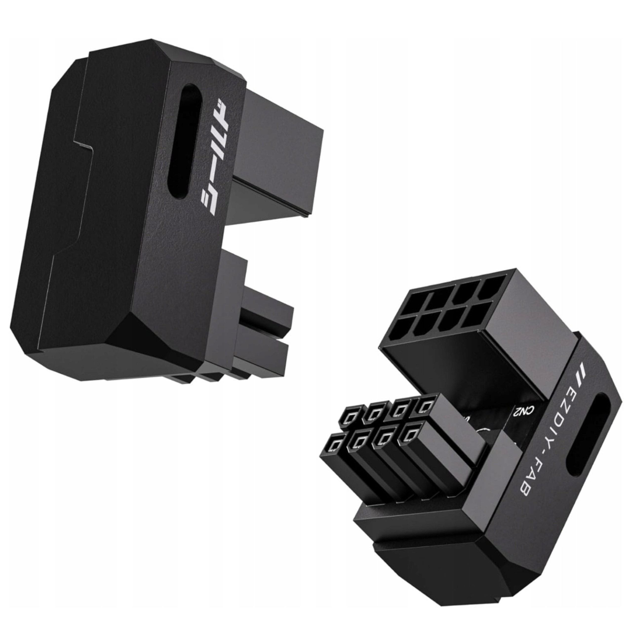 Adapter Zasilania PCIe Gpu Złącze Kątowe 180 Std 8-pinowy Do Karty 2 szt