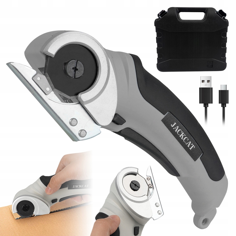 Bezdrátové Elektrické Nůžky Na Kožené Oděvy S Kufrem