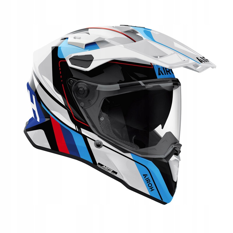 Airoh Commander 2 motocyklová prilba Skip White Glossy, veľkosť S