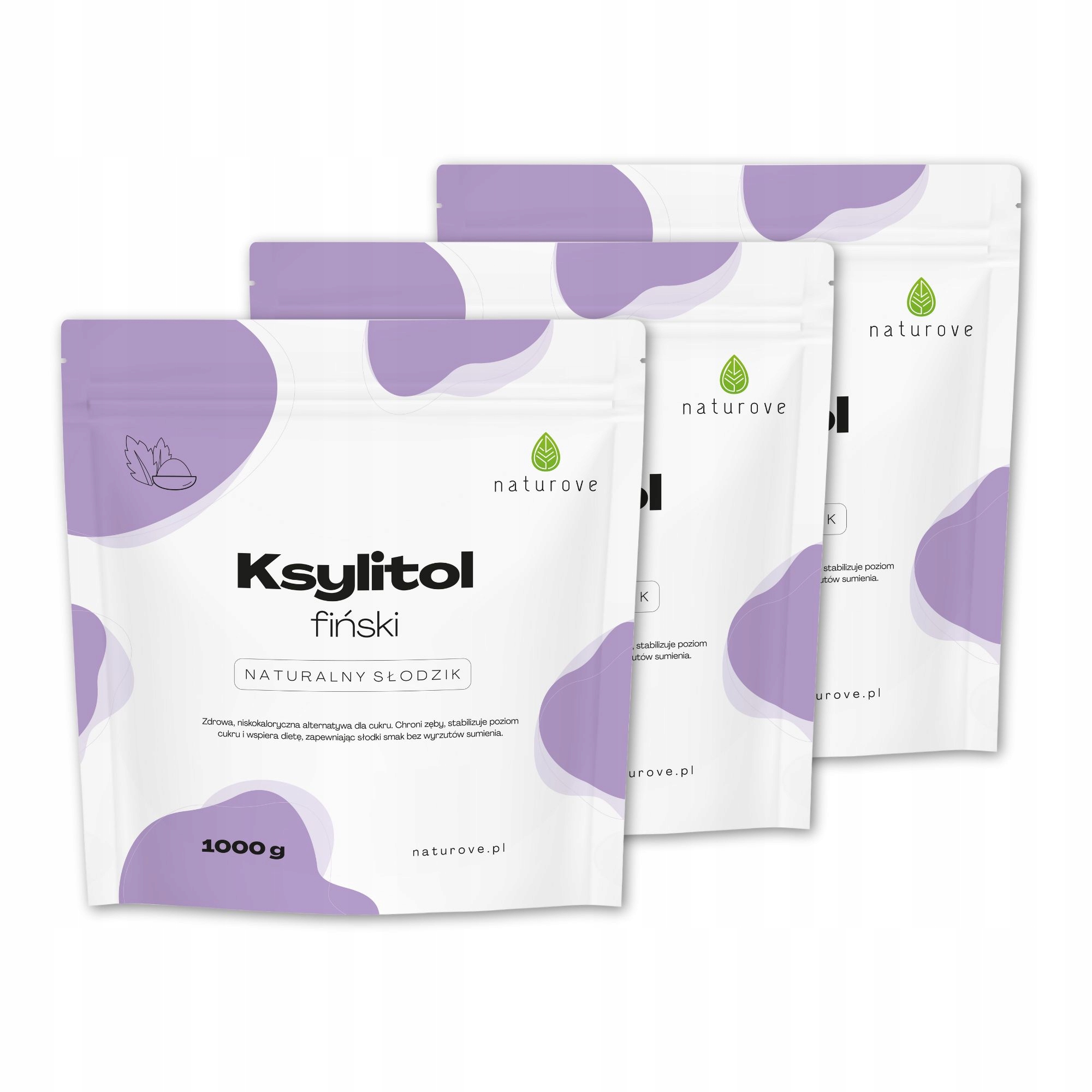 Levně Xylitol naturove 3x1000g zdravé sladidlo