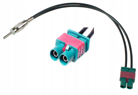 Adaptor Antenowy Double Fakra(m) Wtyk D KW40346