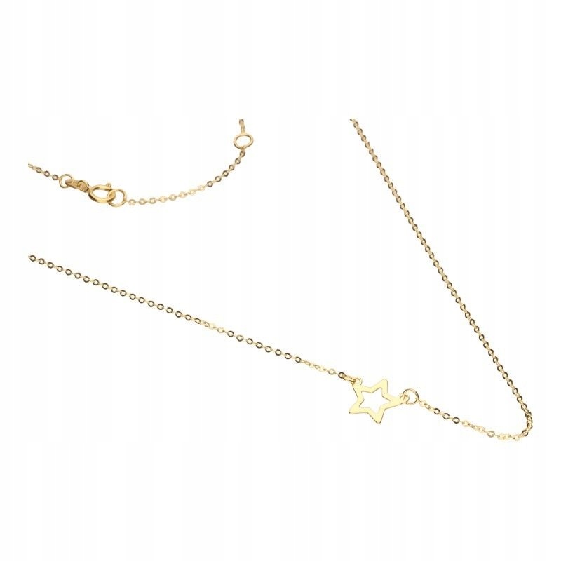 Zlatý náhrdelník pr. 585 45 cm Dedikace 14 karátů NZ7