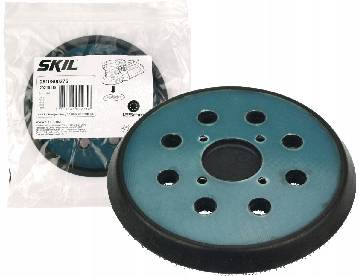 

Talerz szlifierski 125mm Skil do szlifierki 7461