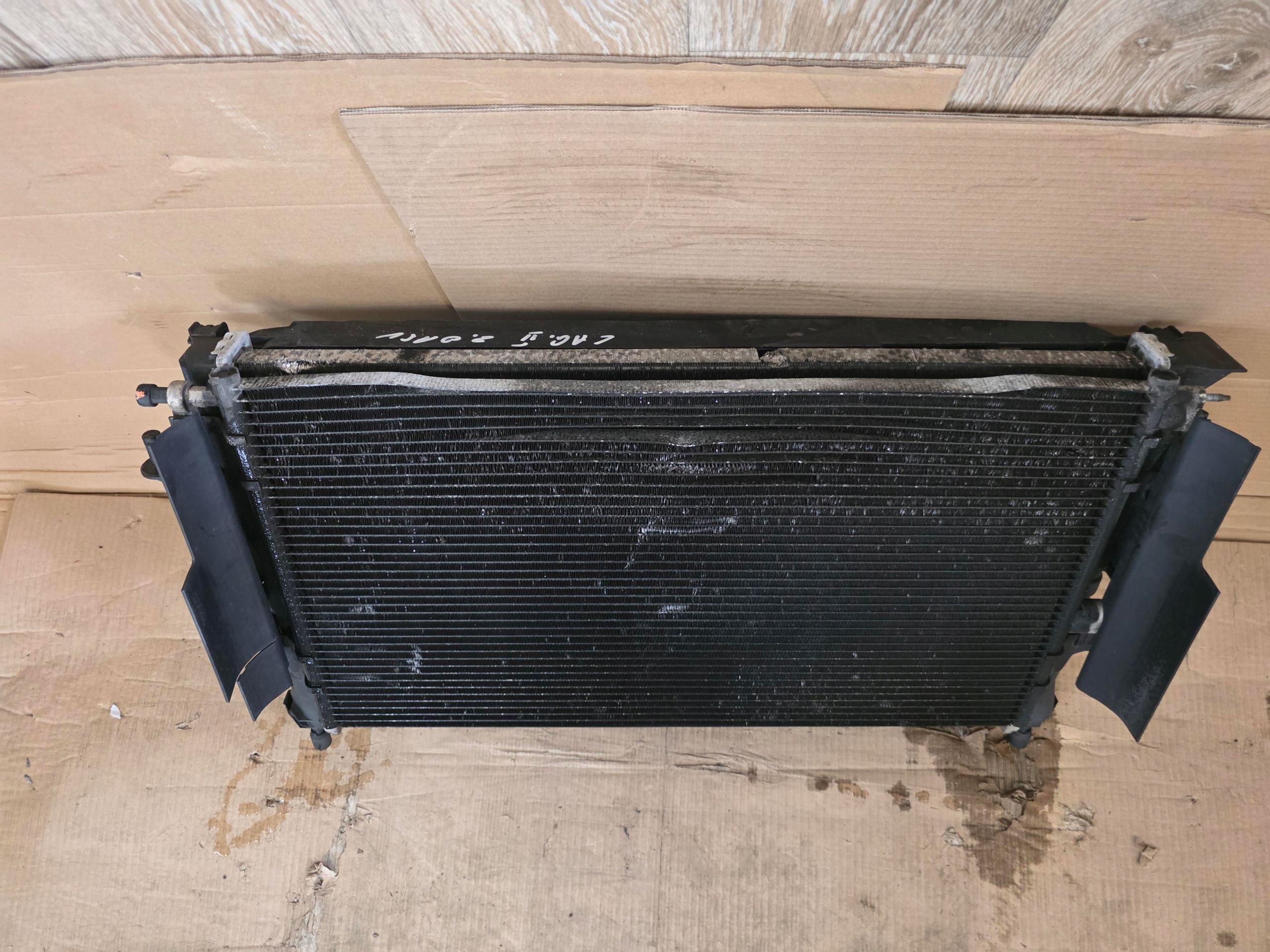 chladič ventilátor Komplet RENAULT LAGUNA II 2.0 16V 2001